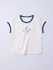 Icons Graphic Ringer Baby Tee