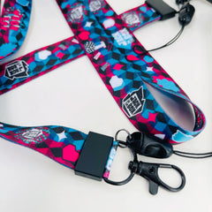V Layover Signature Lanyard