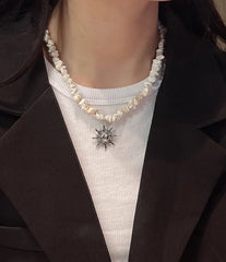 Ahyeon Chipped Sun Necklace