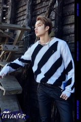 Bang Chan Striped Knit Sweater