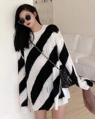 Bang Chan Striped Knit Sweater