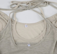 Jennie Double Halter Top