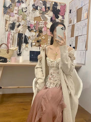 Julie Floral Lace Corset Top
