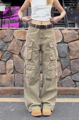 Julie Wide-Leg Cargo Pants