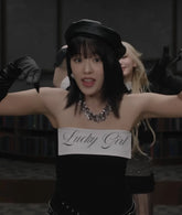 Black And White Flap Tube Top | Yujin – IVE