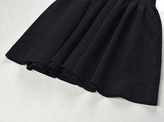 Jiwoo Bow Off-Shoulder Dress