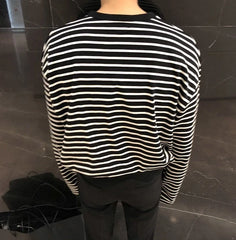 RM Noir Classic Striped Tee