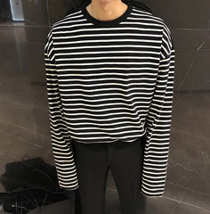 RM Noir Classic Striped Tee