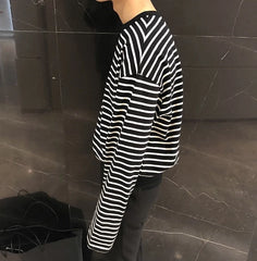 RM Noir Classic Striped Tee