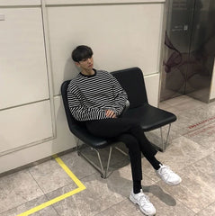 RM Noir Classic Striped Tee