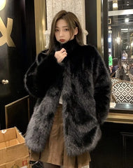 Chaewon Fur Coat