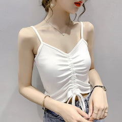 Ryujin Drawstring Crop Top