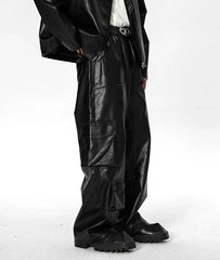 Felix Multi-Pocket Leather Pants