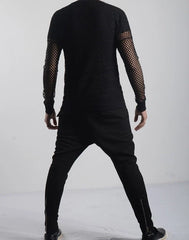 J-Hope Noir Fishnet Top