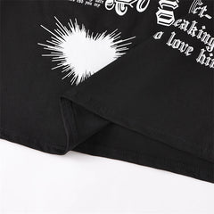 Karina Gothic Print T-Shirt