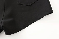 Lisa Leopard Strap Shorts