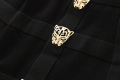 Lisa Leopard Strap Shorts