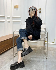 Jisung Platform Loafer Shoes