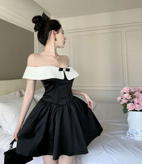 Irene Black Corset Dress