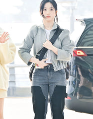 Haewon Panelled Denim Jeans