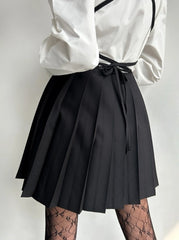 Moka Preppy Pleated A-Line Dress