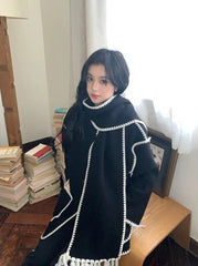 Lisa Shawl Wool Coat