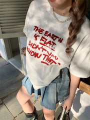 Suga “The Earth Is Flat” Tee