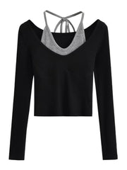 Pharita Two-Piece Illusion Top