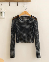 Jeongin Mesh Top