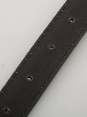 Haerin Noir Y-Heart Faux Leather Belt