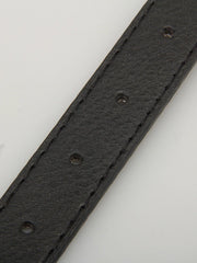 Haerin Noir Y-Heart Faux Leather Belt