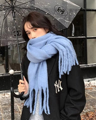 Karina Cozy Frilled Scarf