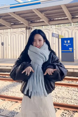 Karina Cozy Frilled Scarf