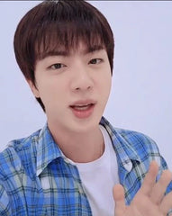 Jin Indigo Faded Plaid Shirt