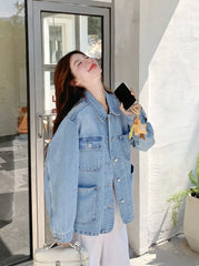 Giselle Collared Denim Jacket