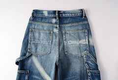 Jake Indigo Tie-Dye Denim Jeans