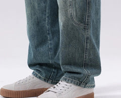 Jungkook Washed Side-Pocket Jeans