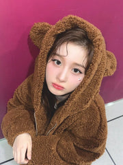 Sullyoon Bear Plush Pajama Set