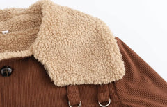 Eunchae Corduroy Sherpa Jacket