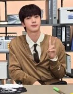 Jin Mocha Crewneck Knit Cardigan