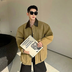 Kazuha Oversized Canvas Jacket