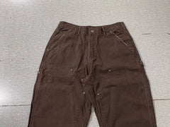 Taehyung Mocha Rivet Patch Pants