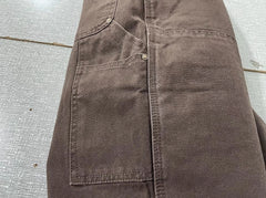 Taehyung Mocha Rivet Patch Pants