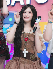 Leeseo Brown Corset Dress