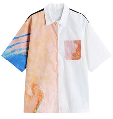 Hyunjin Oil Print Shirt