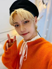 Felix Knitted Orange Sweater