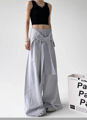Rei Striped Tie Waist Pants