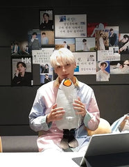 Hueningkai Pastel Striped Shirt