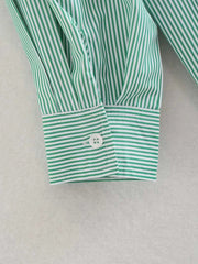 Hueningkai Pastel Striped Shirt