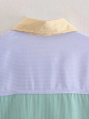 Hueningkai Pastel Striped Shirt